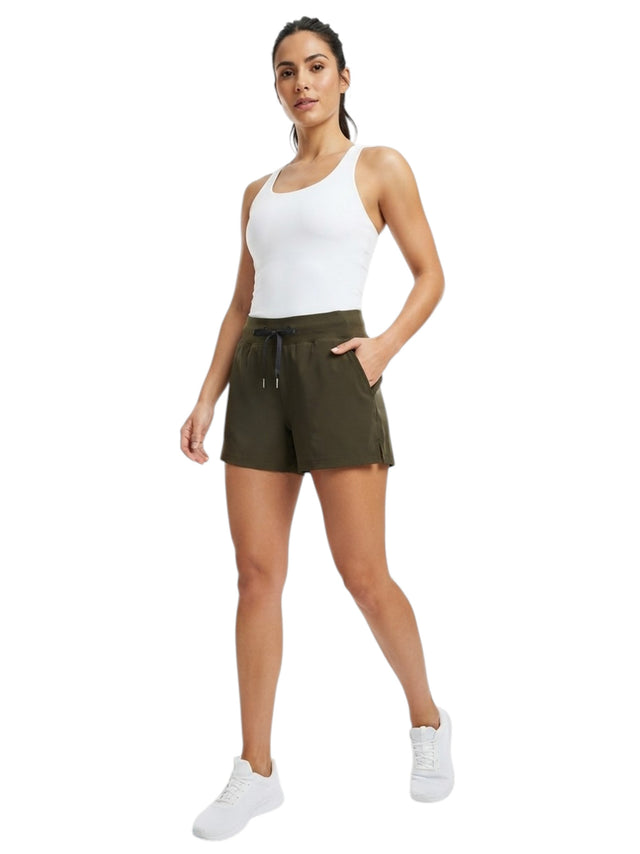 Image for Women's Plain Sport Short,Olive