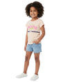 Image for Kids Girl's Printed Top,Light Beige