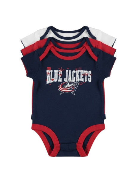 Image for Kids Girl's Printed Bodysuit Set 3Pieces,Multi
