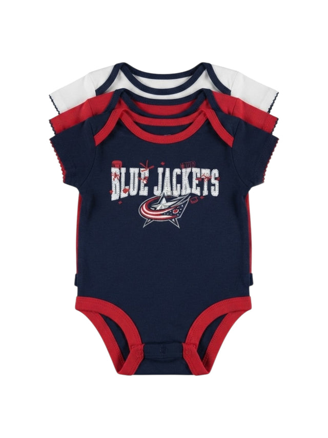 Image for Kids Girl's Printed Bodysuit Set 3Pieces,Multi