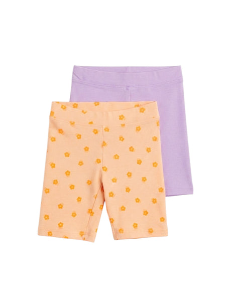 Image for Kids Girl's Printed Short Set 2Pieces,Orange/Purple