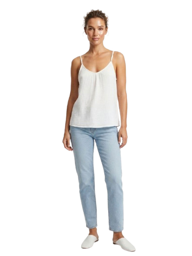 Image for Women's Textured Top,White