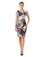 Image for Women's Floral Printed Dress,Multi
