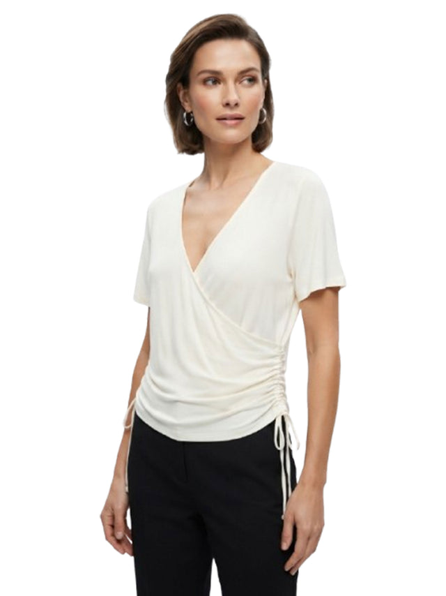Image for Women's Plain Solid Top,White