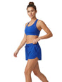 Image for Women's Plain Solid Sport Short,Navy Blue