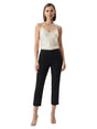 Image for Women's Plain Solid Pant,Black