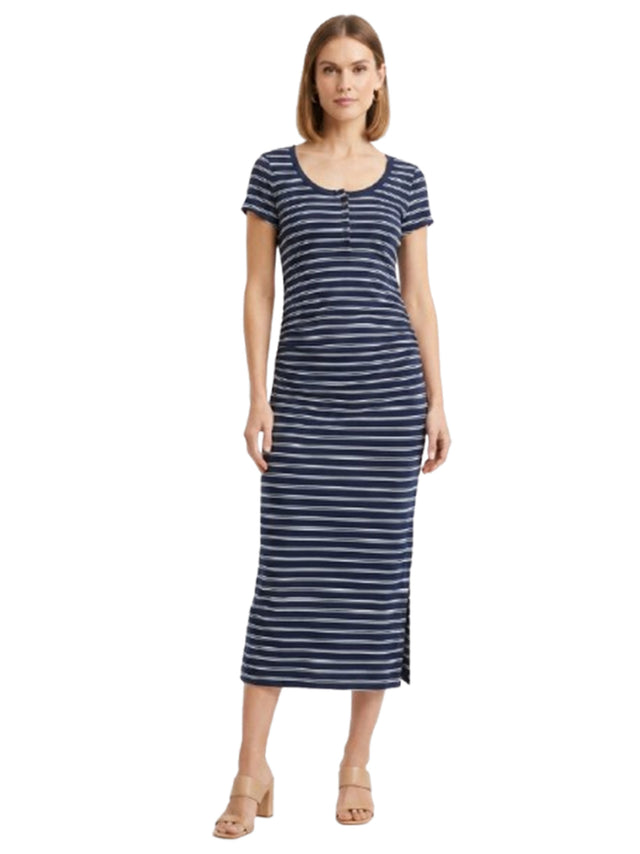 Image for Women's Striped Dress,Navy