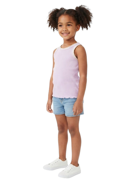 Image for Kids Girl's Striped Top,Light Purple