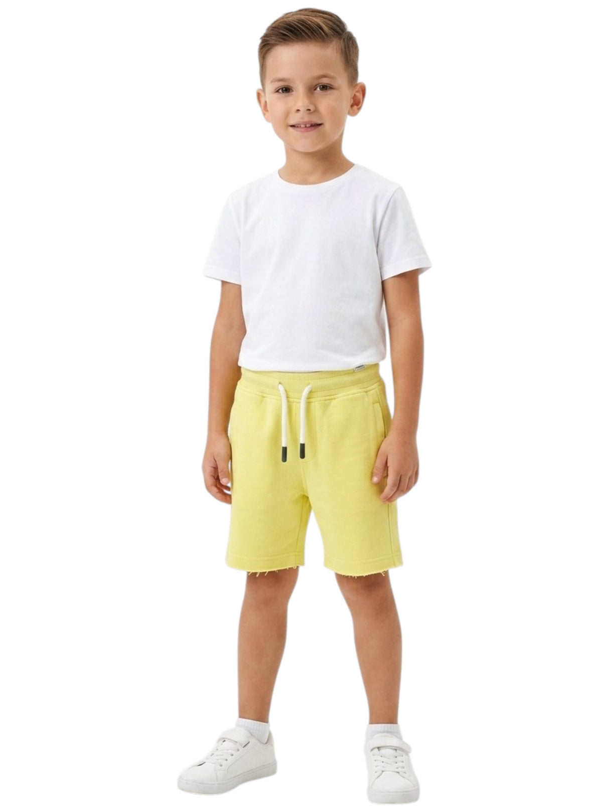 Image for Kids Boy's Plain Short,Light Green
