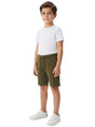 Image for Kids Boy's Plain Short,Olive