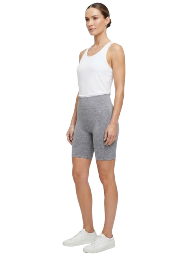 Image for Women's Plain Short Legging,Grey
