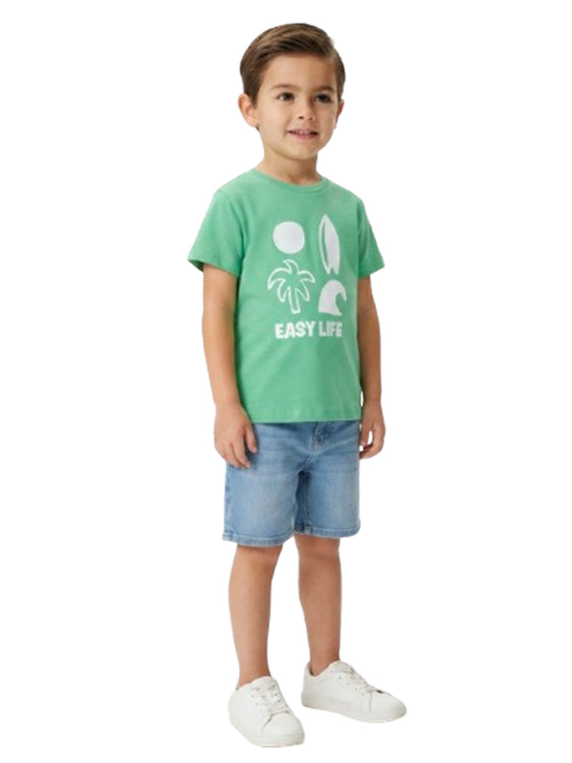 Image for Kids Boy's Printed Top,Green