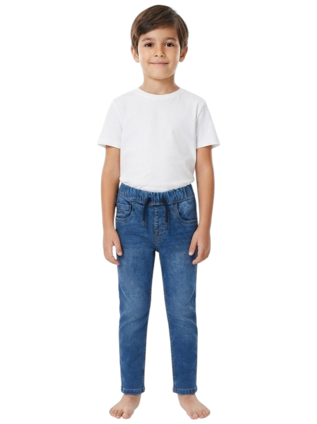 Image for Kids Boy's Plain Jeans Pants,Blue