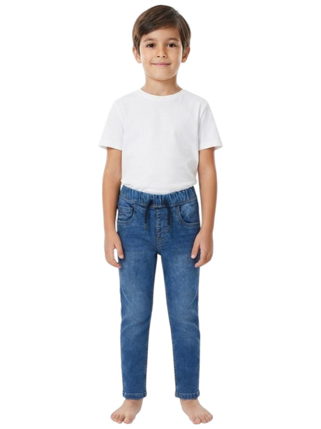 Image for Kids Boy's Plain Jeans Pants,Blue