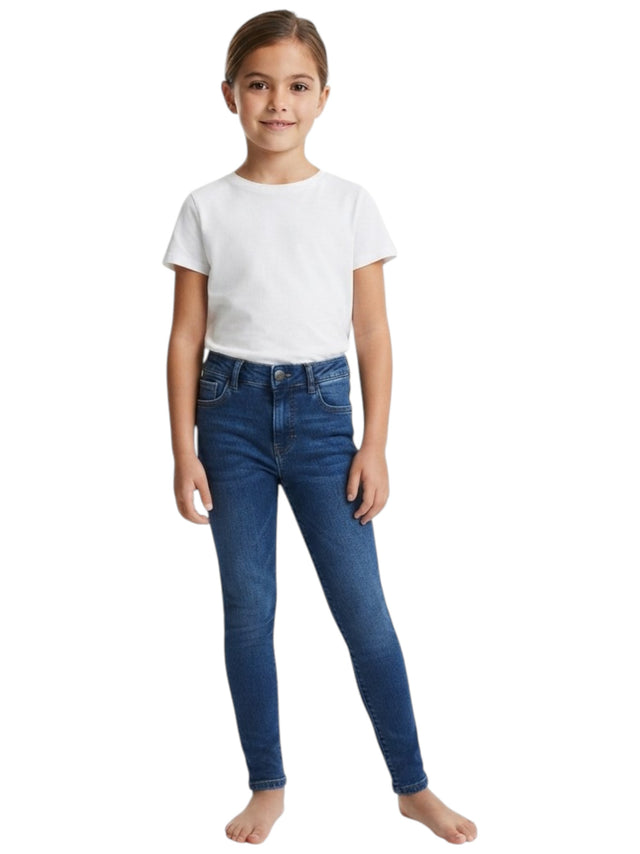 Image for Kids Girl's Plain Jeans,Blue