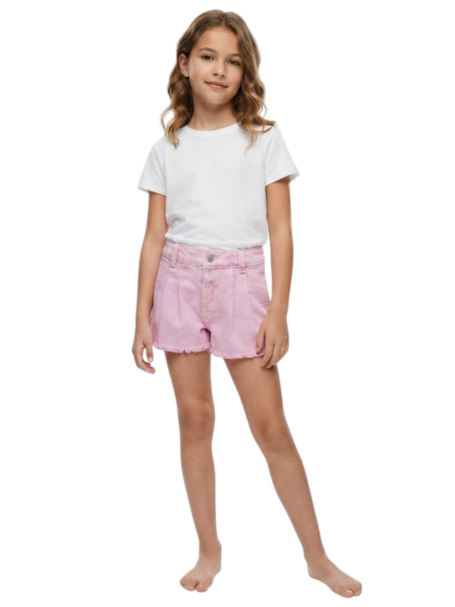 Image for Kids Girl's Plain Short,Pink