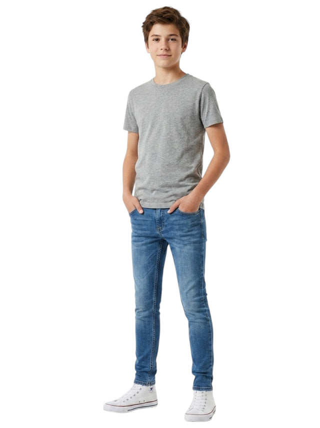 Image for Kids Boy's Plain Jeans,Blue