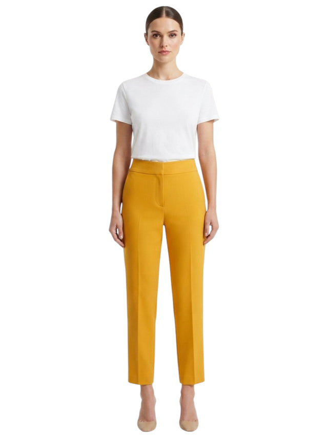 Image for Women's Plain Classic Pants,Yellow