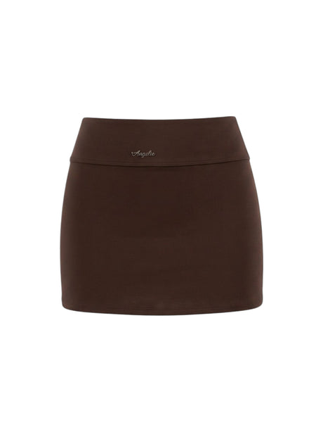 Image for Women's Plain Skirt,Brown