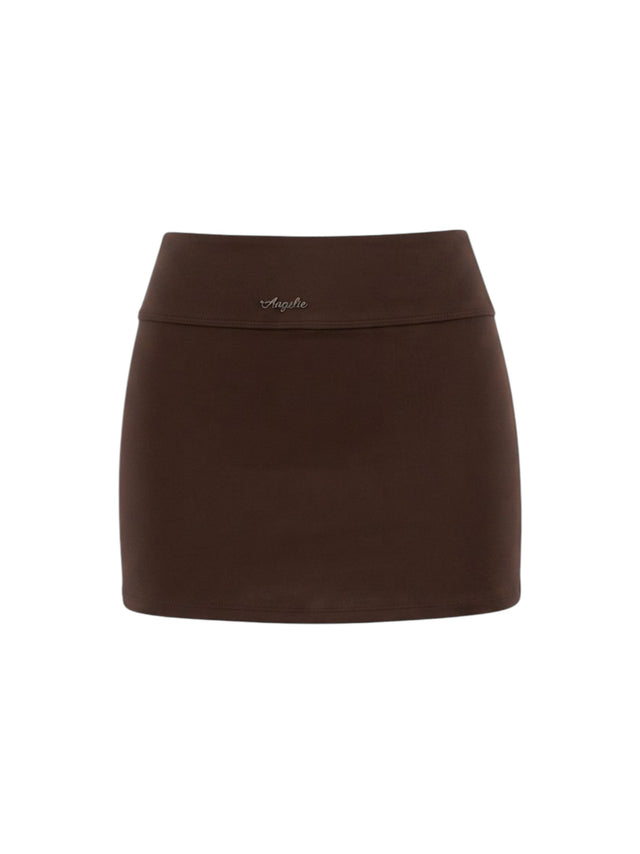 Image for Women's Plain Skirt,Brown