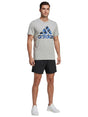 Image for Men's Printed Sport Top,Grey
