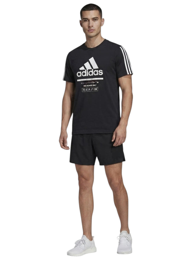 Image for Men's Printed Sport Top,Black