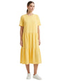 Image for Women's plain Dress,Yellow