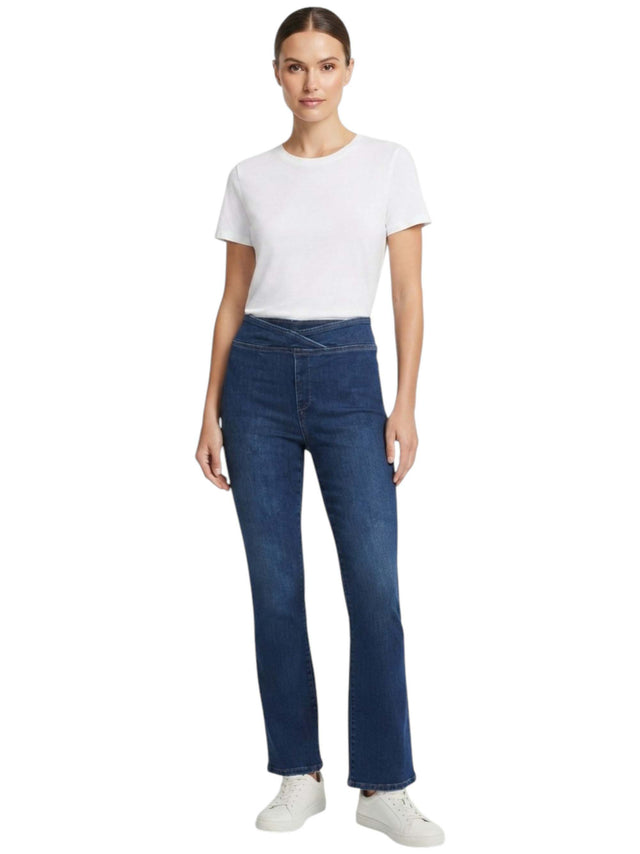 Image for Women's Plain Jeans,Dusty Blue