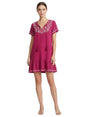 Image for Women's Embroided Dress,Dusty Mauve