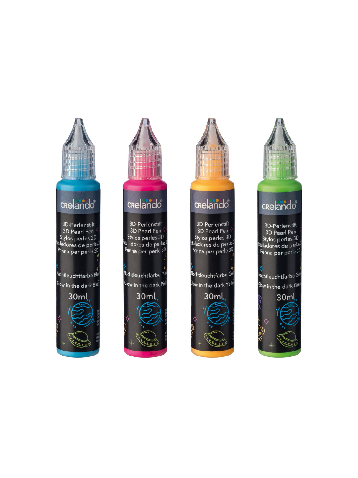 Image for Glow-In-The-Dark Paint Set