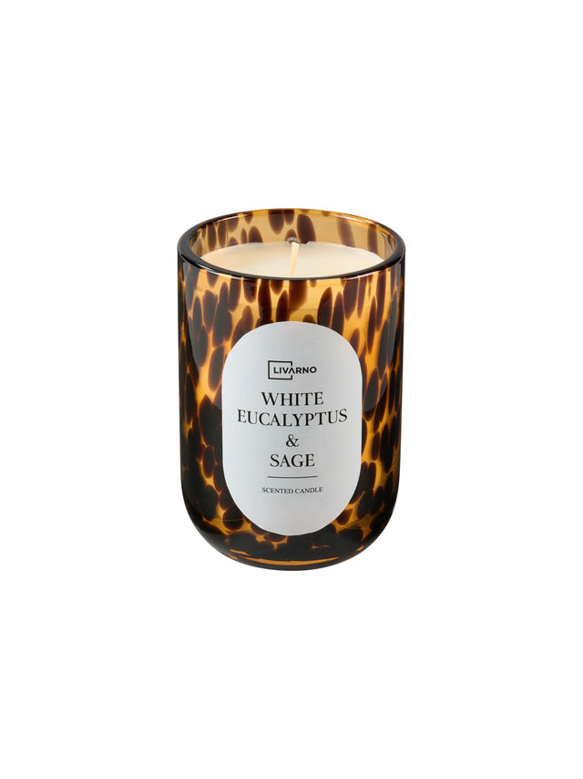 Image for Scented Candle In Glass (Leopard Pattern)