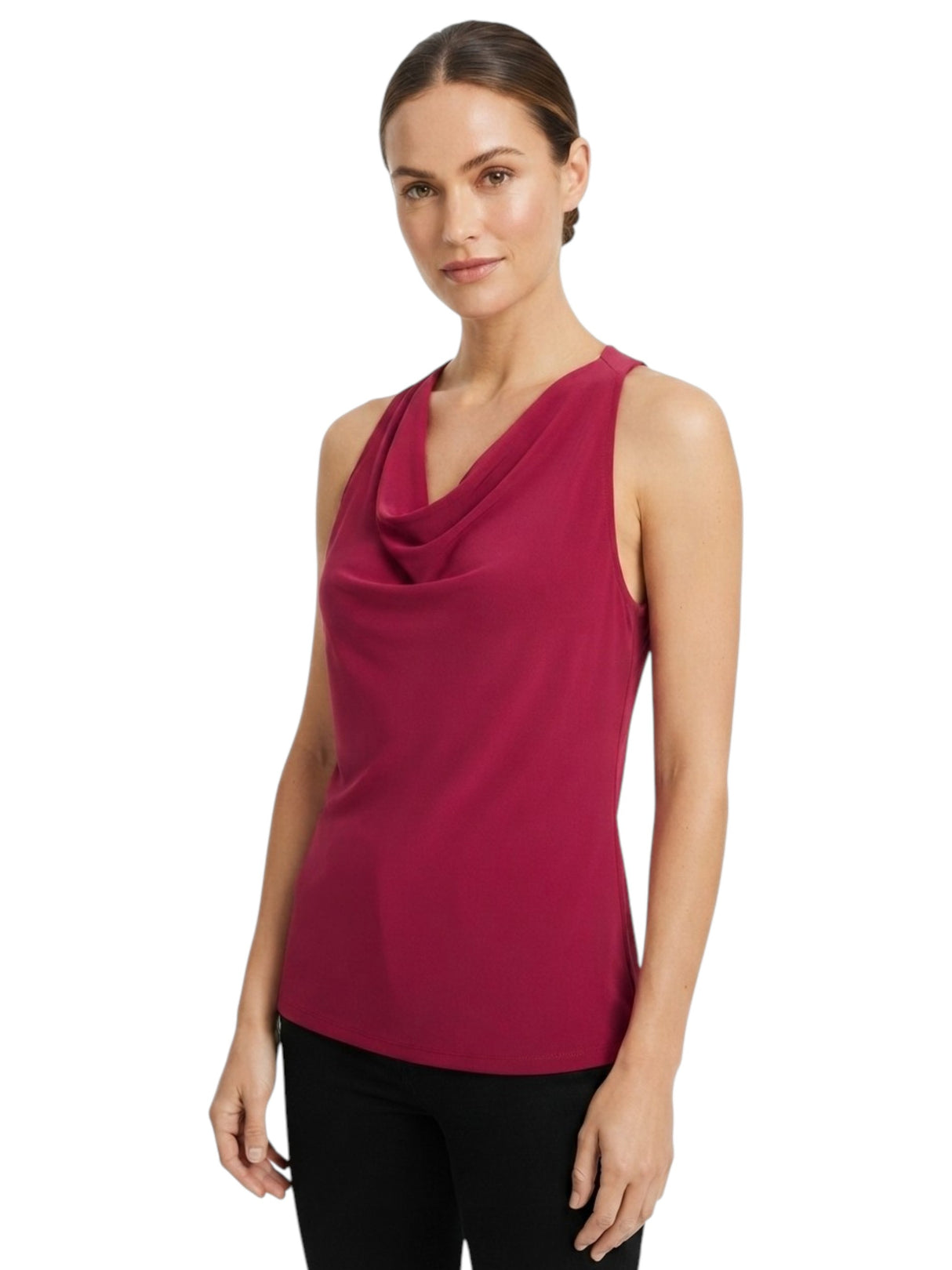 Image for Women's Plain Top,Dusty Pink