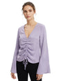 Image for Women's Textured Top,Mauve