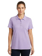 Image for Women's Textured Polo Top,Mauve