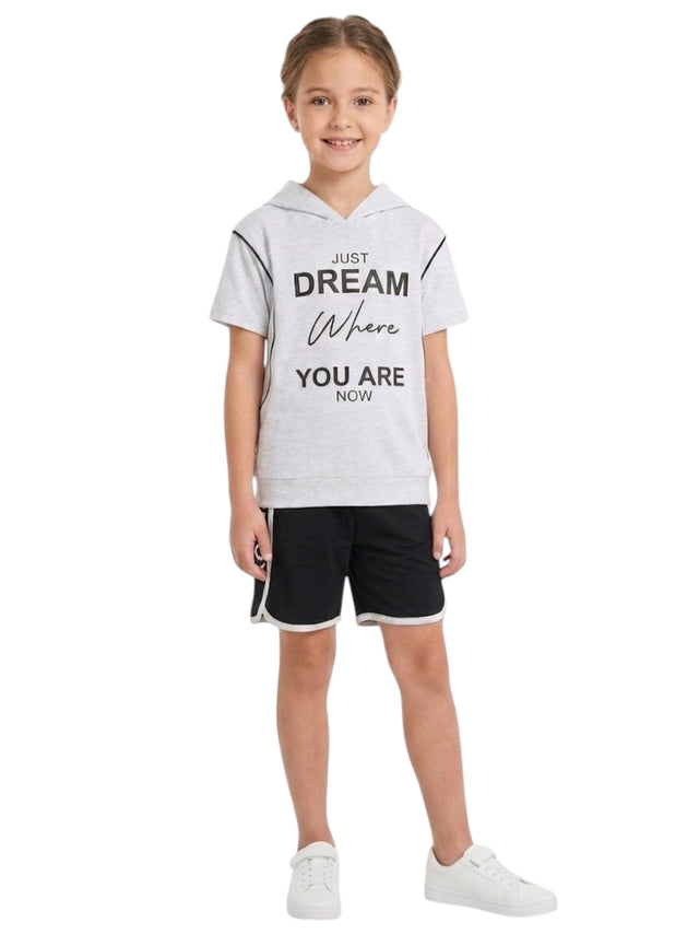 Image for Kids Boy's Printed Set 2 Pieces,Grey