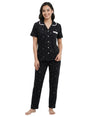Image for Women's Printed Set 2 Pieces,Black