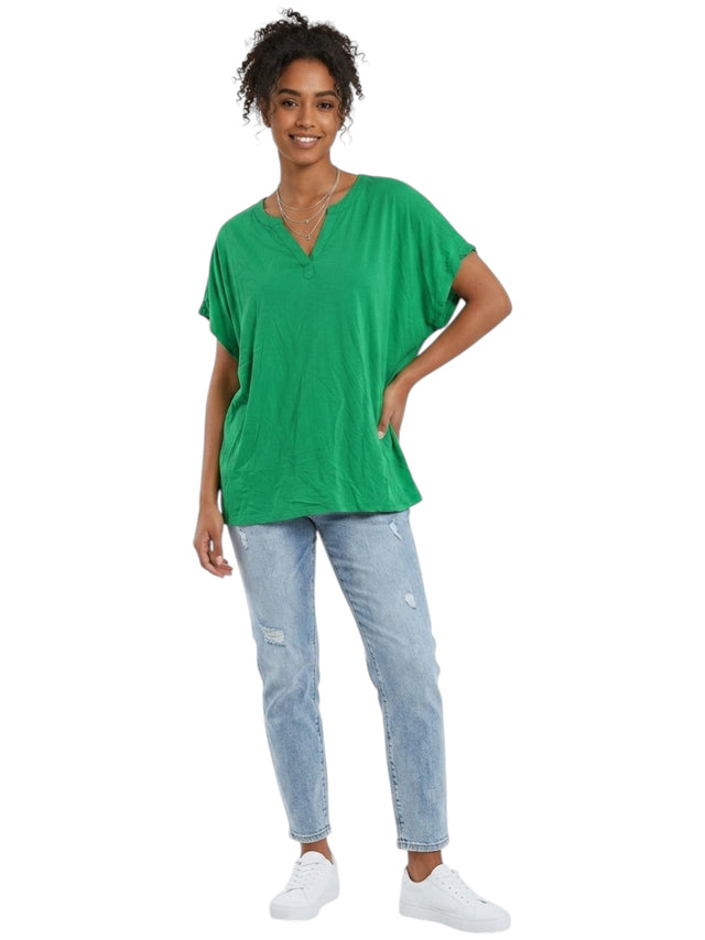 Image for Women's Plain Top,Green