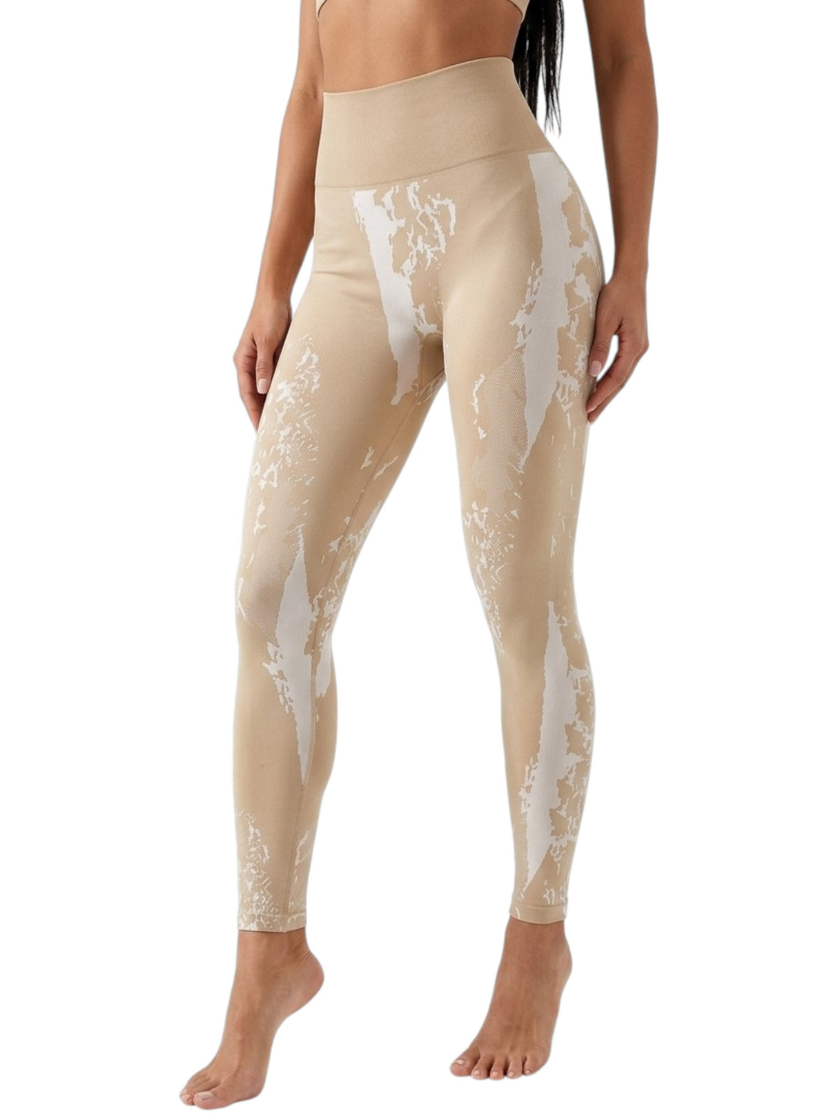 Image for Women's Printed Legging,Beige