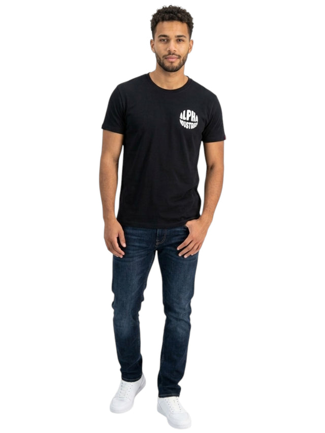 Image for Men's Printed Top,Black