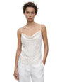 Image for Women's Floral Printed Top,White