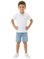 Image for Kids Boy's Textured Top,White
