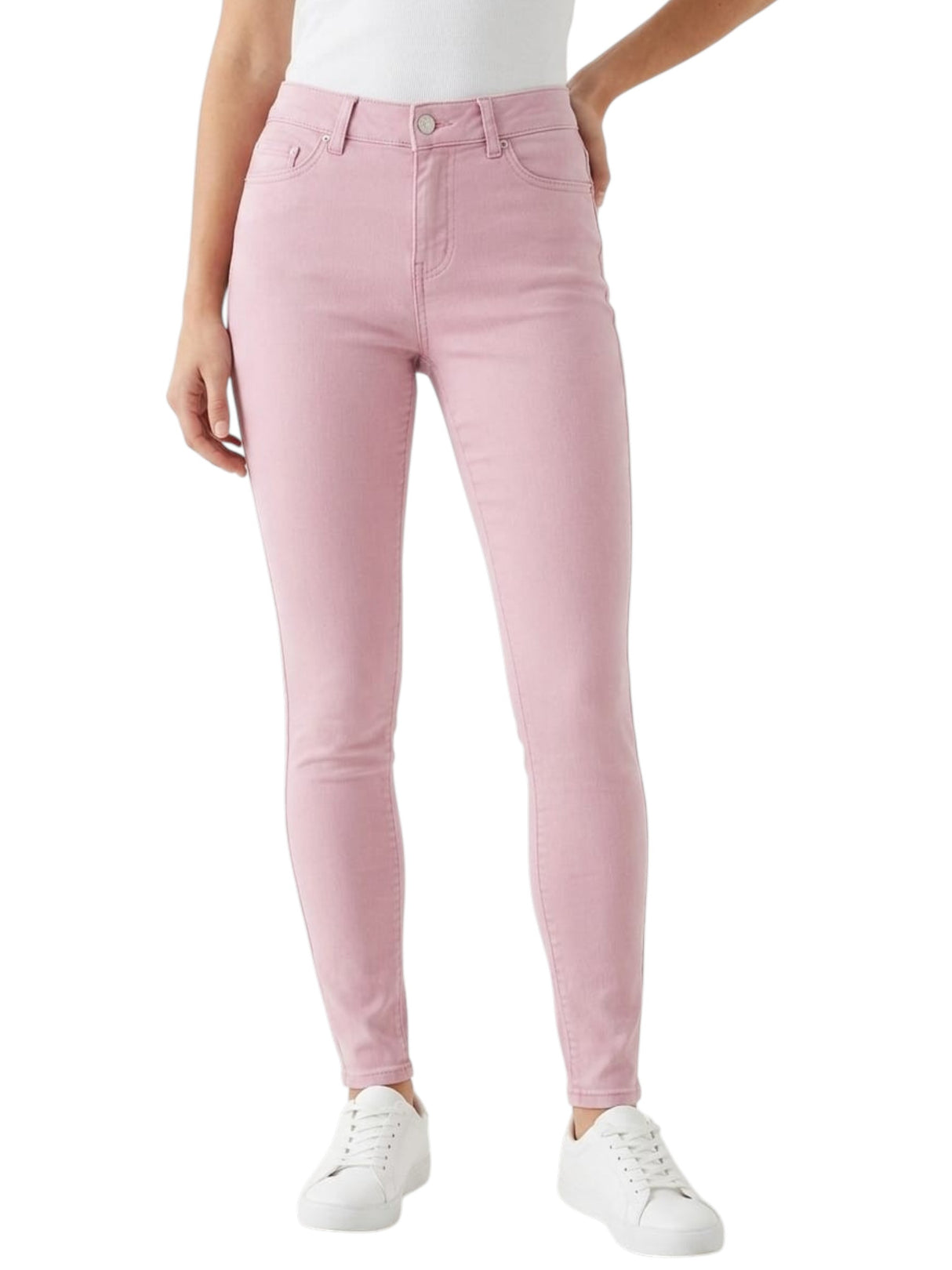 Image for Women's Plain Jeans,Pink