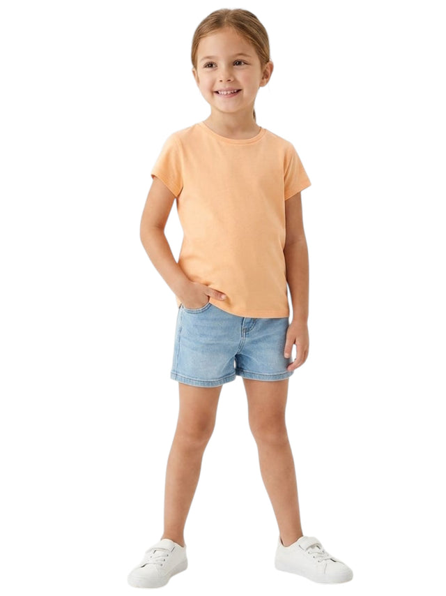 Image for Kids Girl's Plain Top,Orange