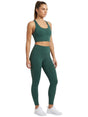 Image for Women's Plain Sport Crop Top,Olive
