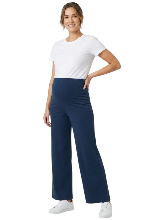 Image for Women's Plain Pregnant Pants,Navy