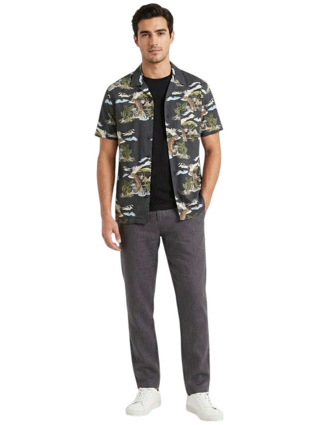 Image for Men's Printed Dress Shirt,Multi