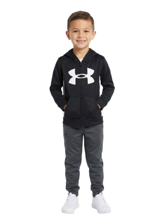 Image for Kids Boy's  Logo Brand Printed Hoodies,Black