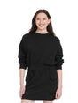 Image for Women's Plain Sweater Top,Black
