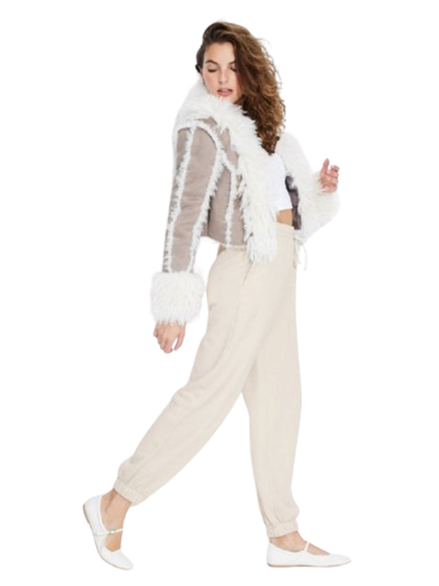 Image for Women's Plain Pants,Beige