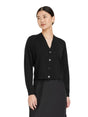 Image for Women's Plain Cardigan,Black